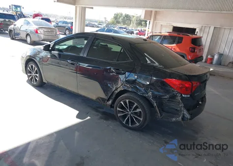 2017 Toyota Corolla Se from USA, damaged, VIN 5YFBURHEXHP652837